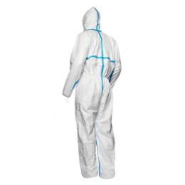 杜邦™ Tyvek® 600 Plus帶帽600 Plus帶帽連體服縫線加貼膠