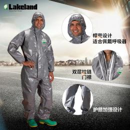 雷克蘭Lakeland CT3S428凱麥斯連體帶帽高危害化學品防護服