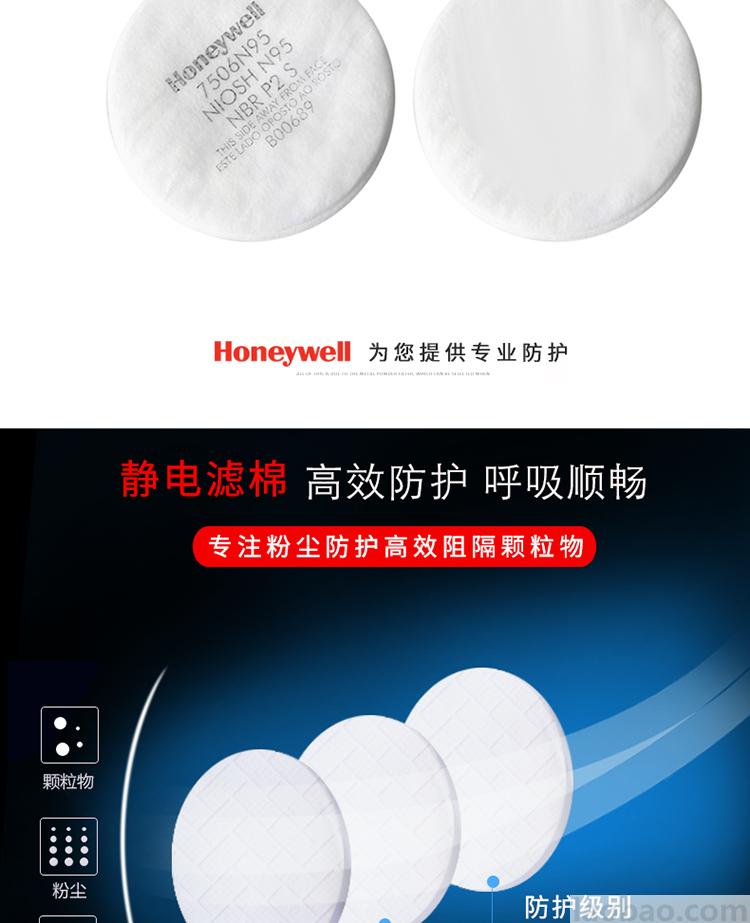 霍尼韋爾Honeywell5500系列防毒面具套裝防有機蒸汽 工業粉塵噴漆焊接打磨農藥實驗室防塵面罩